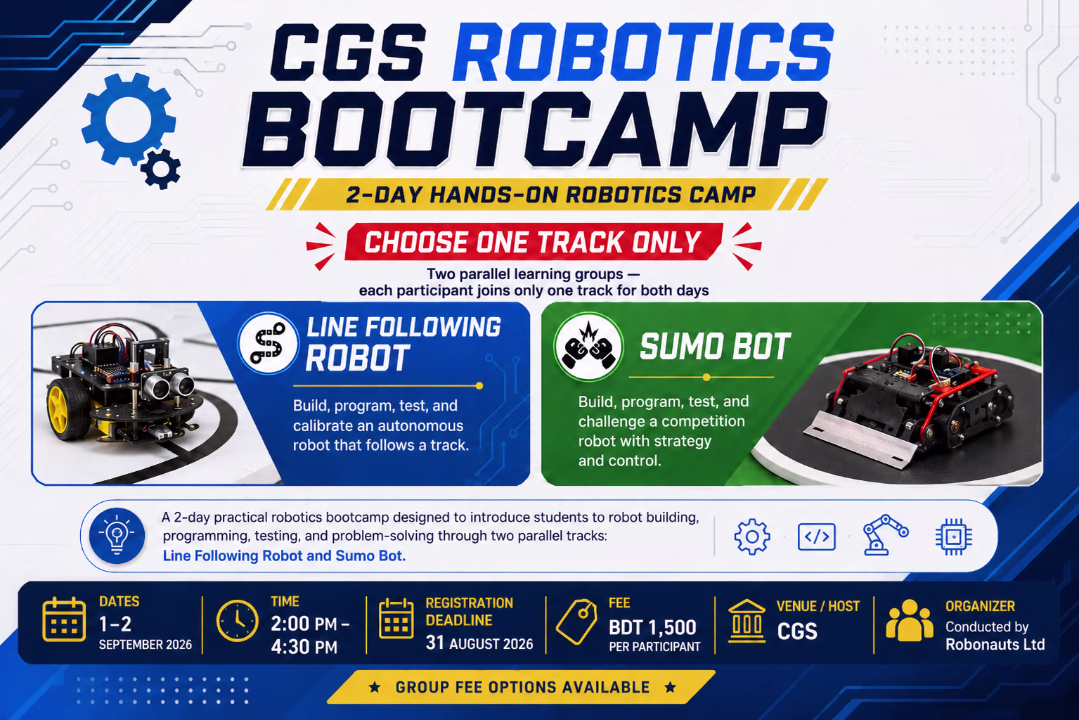 CGS Robotics Bootcamp