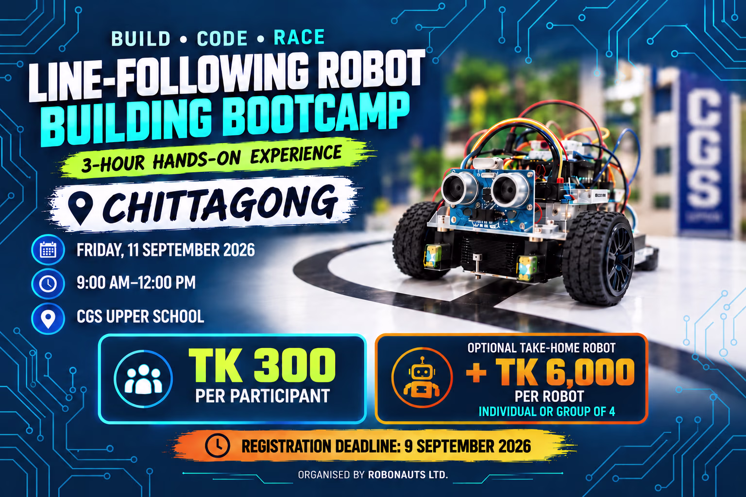 Robot Building Workshop and Quiz Competition